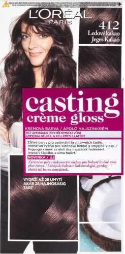 Hajfesték L'ORÉAL CASTING Créme Gloss 412 Tartós hajszínkrém
