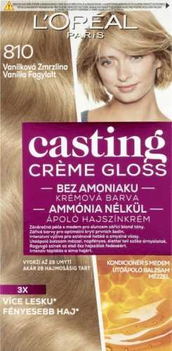 Hajfesték ĽORÉAL PARIS Casting Creme Gloss Félig tartós hajszínkrém 810 Vanília fagylalt 180 ml