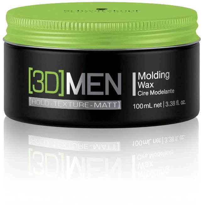 Hajfixáló SCHWARZKOPF Professional [3D] Férfi Hajformázó Wax 100 ml