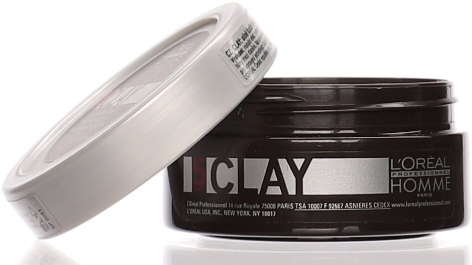 Hajformázó agyag ĽORÉAL PROFESSIONNEL Homme Clay 50 ml