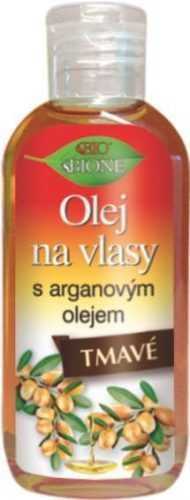 Hajolaj BIONE COSMETICS Bio Keratin és Argánolaj Tápláló olaj sötét hajra 80 ml