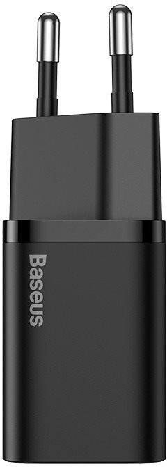 Hálózati adapter Baseus Super Si Quick Charger USB-C PD 20W Black