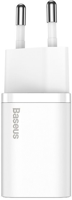 Hálózati adapter Baseus Super Si Quick Charger USB-C PD 20W White