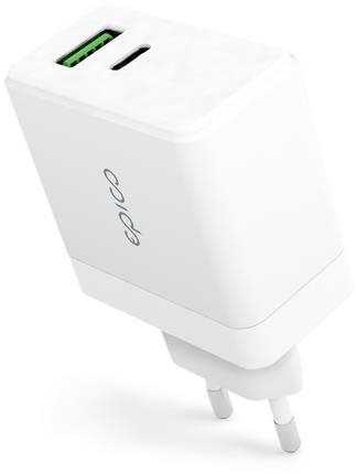 Hálózati adapter Epico GaN 65W Charger - fehér
