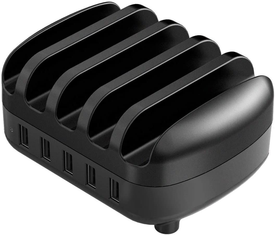 Hálózati adapter Orico DUK-5P-EU-BK-BP