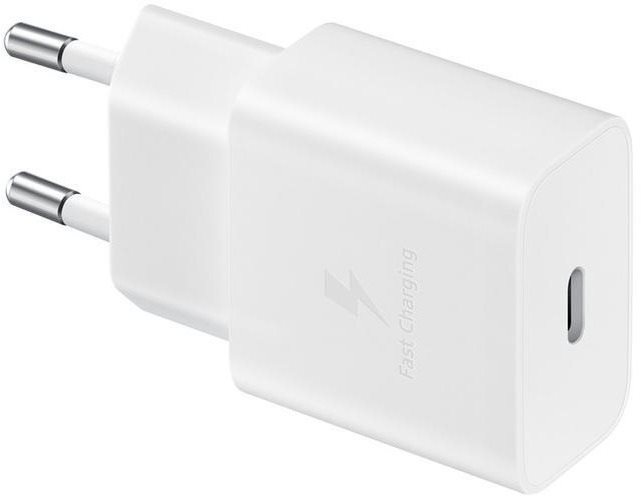 Hálózati adapter Samsung Töltő adapter USB-C porttal (15 W) fehér