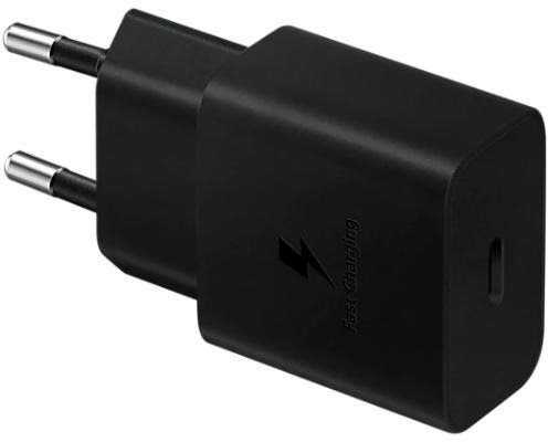 Hálózati adapter Samsung Töltő adapter USB-C porttal (15 W) fekete