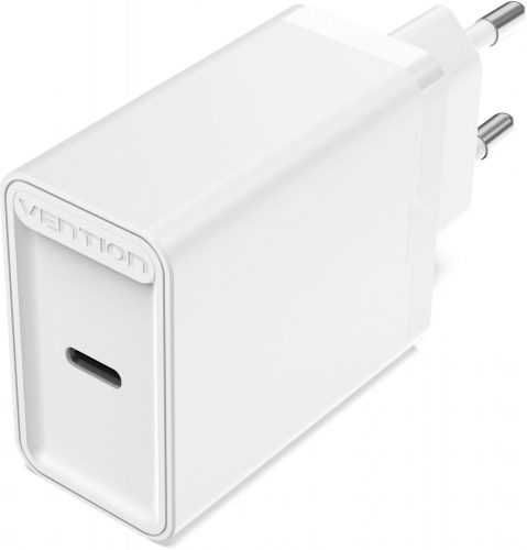 Hálózati adapter Vention 1-port USB-C Wall Charger (30W) White
