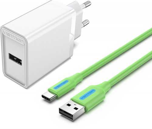 Hálózati adapter Vention & Alza Charging Kit (12W + USB-C Cable 1