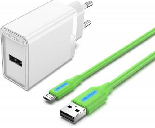 Hálózati adapter Vention & Alza Charging Kit (12W + micro USB Cable 1