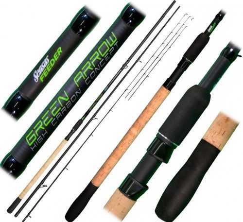 Horgászbot Sensas Green Arrow Feeder M/H 3