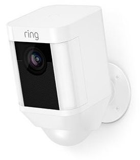 IP kamera Ring Spotlight Cam Battery fehér