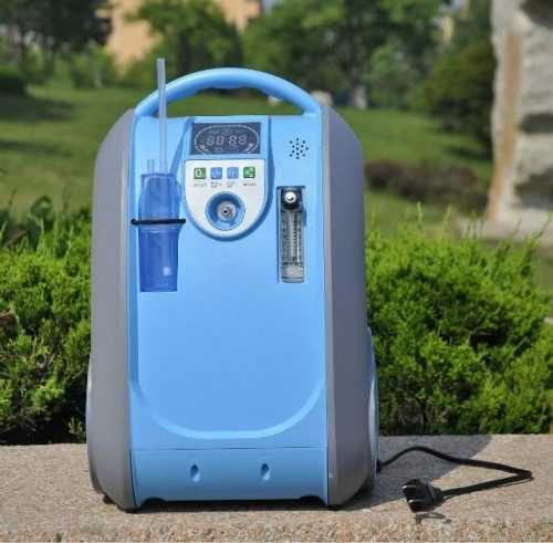 Inhalátor LOVEGO LG101 hordozható oxigénkoncentrátor akkumulátorral - 5L