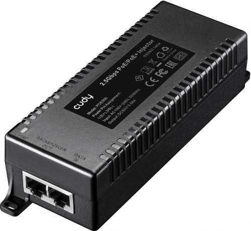 Injektor CUDY 30W 2.5Gbps PoE+/PoE Injector