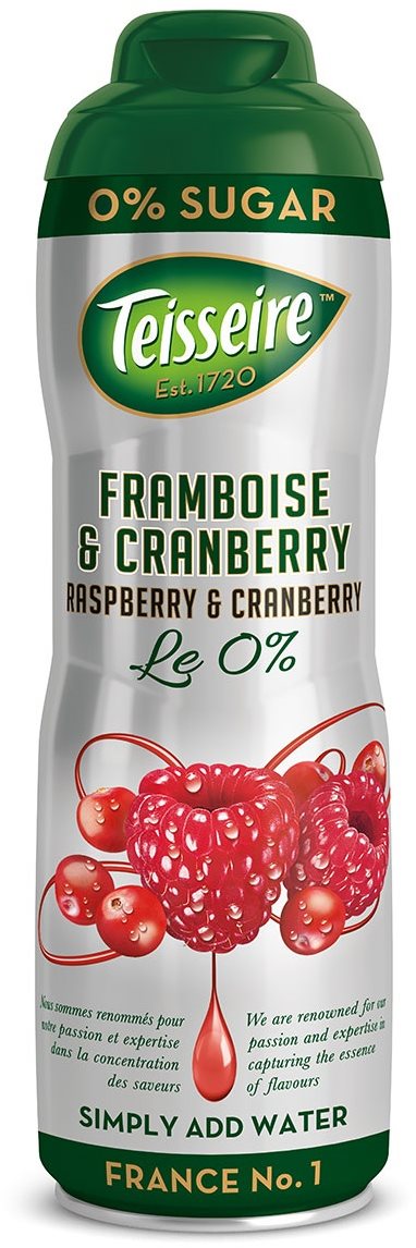 Ízesítő keverék Teisseire raspberry & cranberry 0