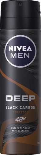 Izzadásgátló NIVEA Men Deep Black Carbon Espresso Spray 150 ml