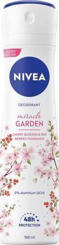 Izzadásgátló NIVEA Miracle Garden Cherry Izzadásgátló spray 150 ml