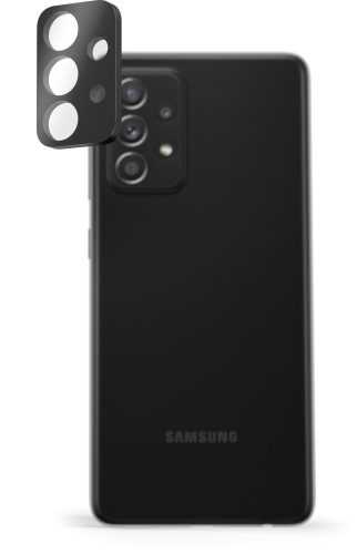 Kamera védő fólia AlzaGuard Lens Protector a Samsung Galaxy A52 / A52s 5G / A72 készülékhez - fekete
