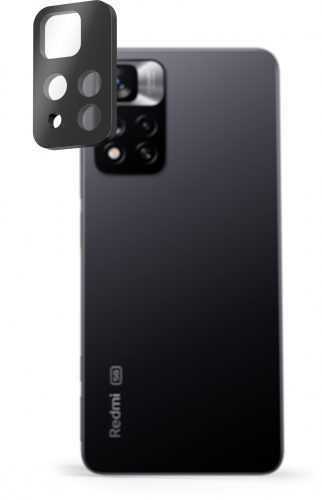 Kamera védő fólia AlzaGuard Lens Protector a Xiaomi Redmi Note 11 Pro készülékhez - fekete