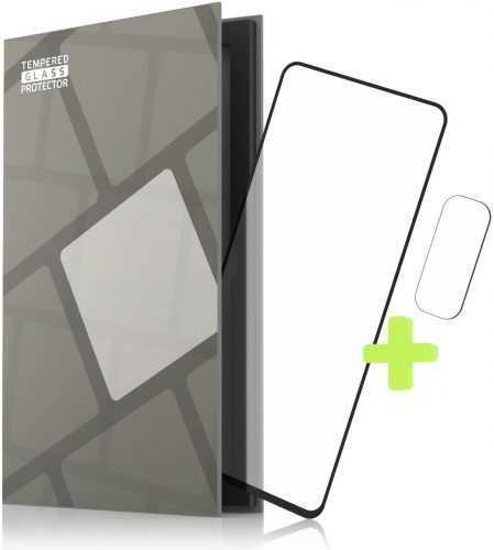 Kamera védő fólia Tempered Glass Protector keretes