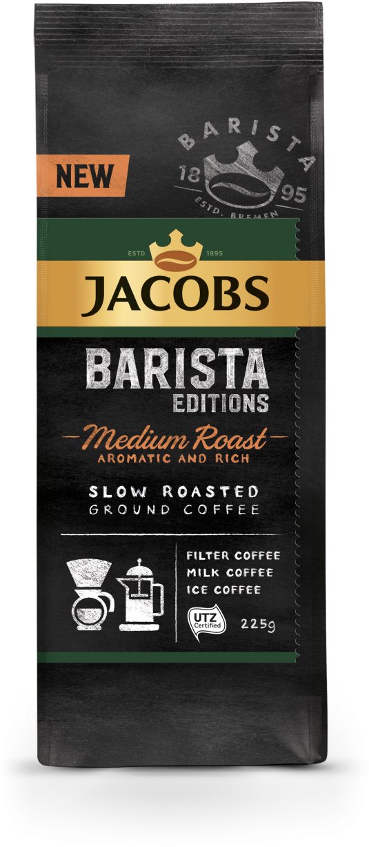 Kávé Jacobs Barista Medium őrölt kávé