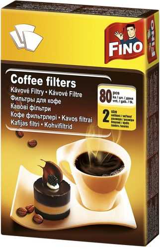 Kávéfilter FINO Kávéfilter 2/80 db