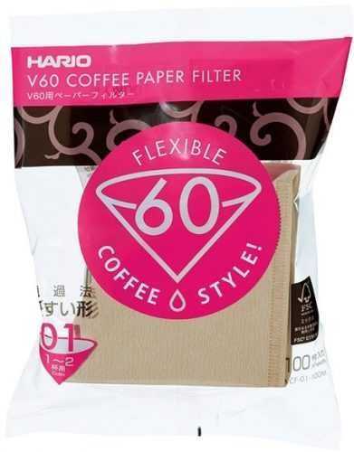 Kávéfilter Hario papírfilter V60-01