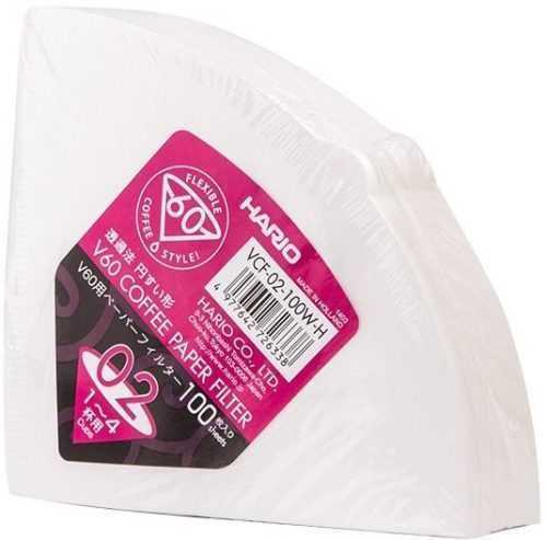 Kávéfilter Hario papírfilter V60-02 (VCF-02-100W-H)