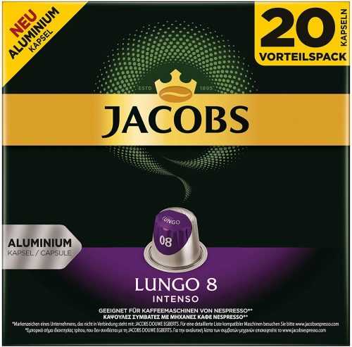 Kávékapszula Jacobs Espresso Lungo 20 db kapszula