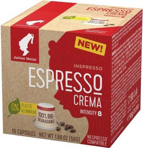 Kávékapszula Julius Meinl Espresso Crema Komposztálható kapszula (10x 5