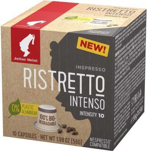 Kávékapszula Julius Meinl komposztálható kapszula Ristretto Intenso (10x 5