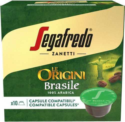 Kávékapszula Segafredo Le Origini Brasile kapszula DG 10 adag