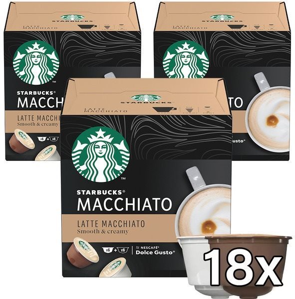 Kávékapszula Starbucks by Nescafé Dolce Gusto Latte Macchiato