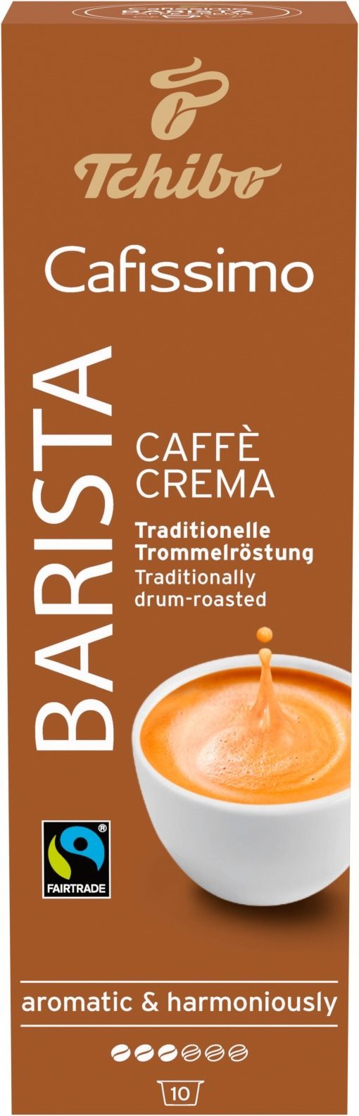 Kávékapszula Tchibo Cafissimo Barista Edition Caffé Crema 80g