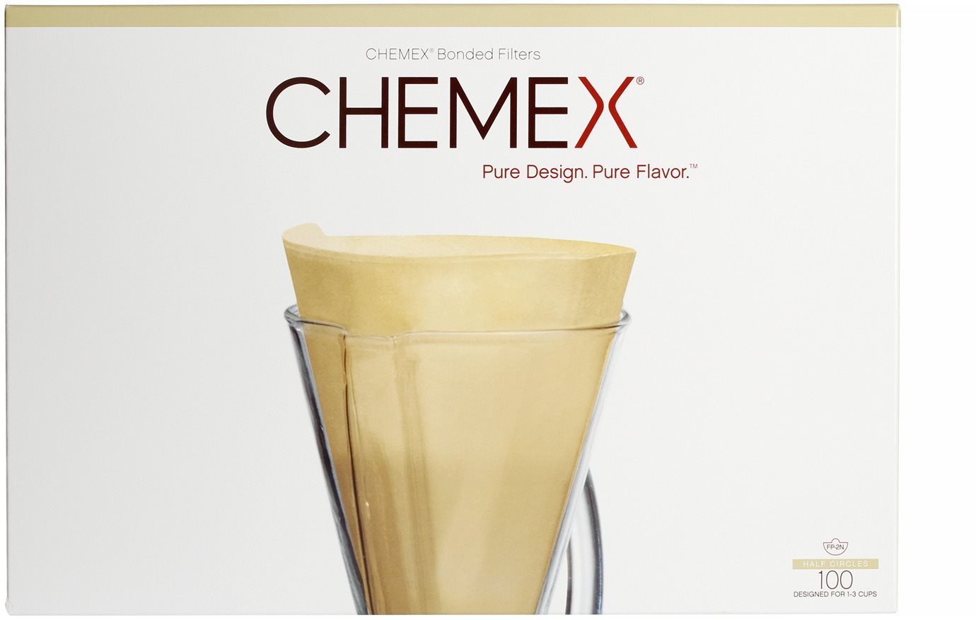 Kávészűrő Chemex papírszűrő 1-3 csészéhez
