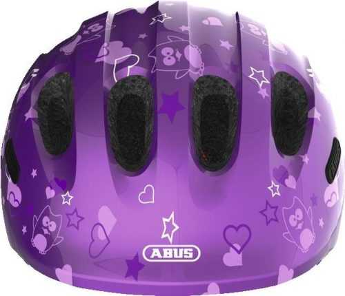 Kerékpáros sisak ABUS Smiley 2.0 purple star