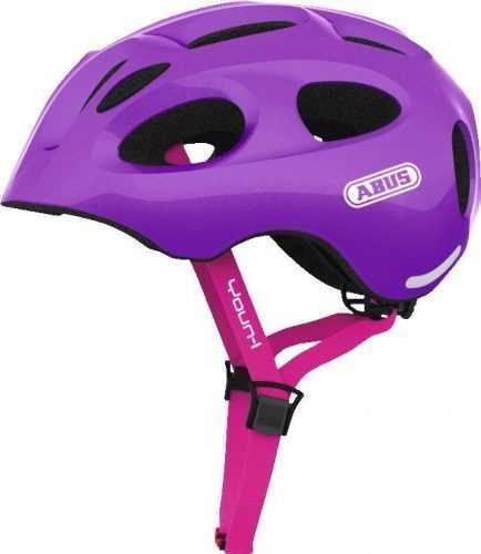 Kerékpáros sisak ABUS Youn-I sparkling purple S
