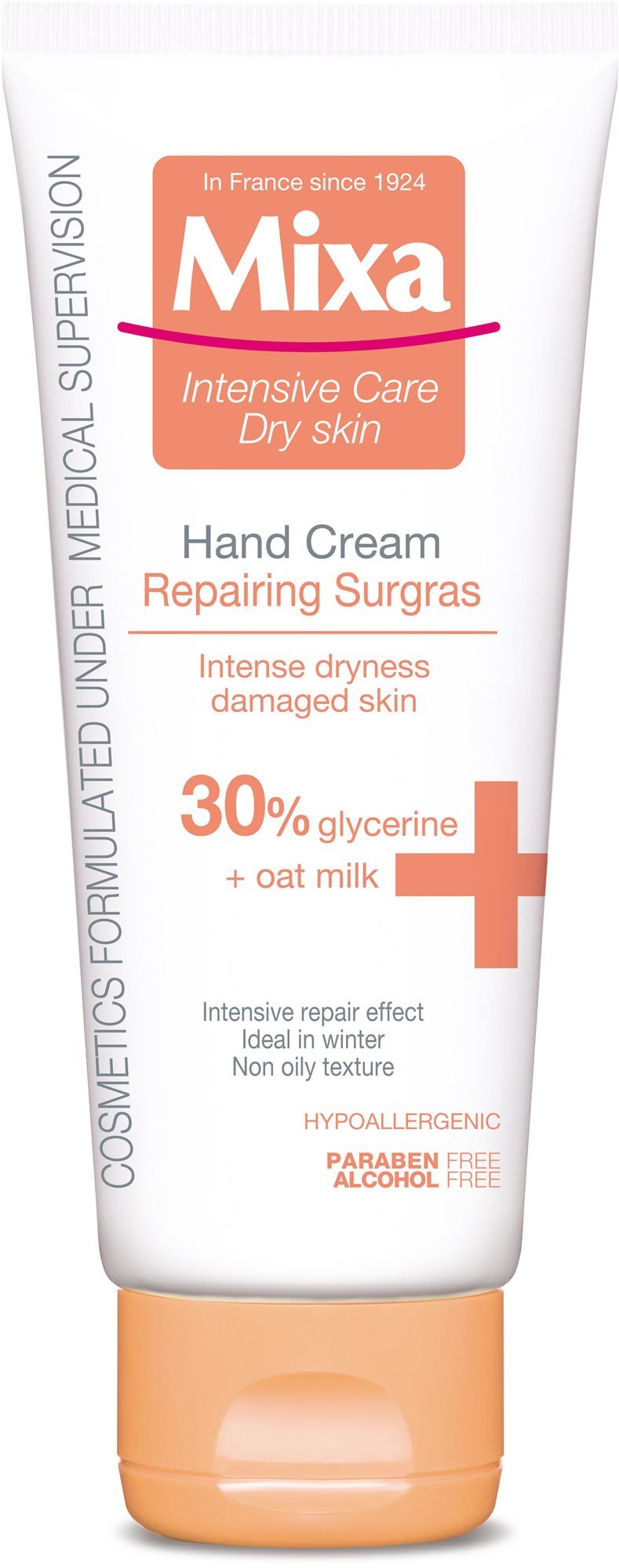 Kézkrém MIXA Repairing Surgras Hand Cream 100 ml