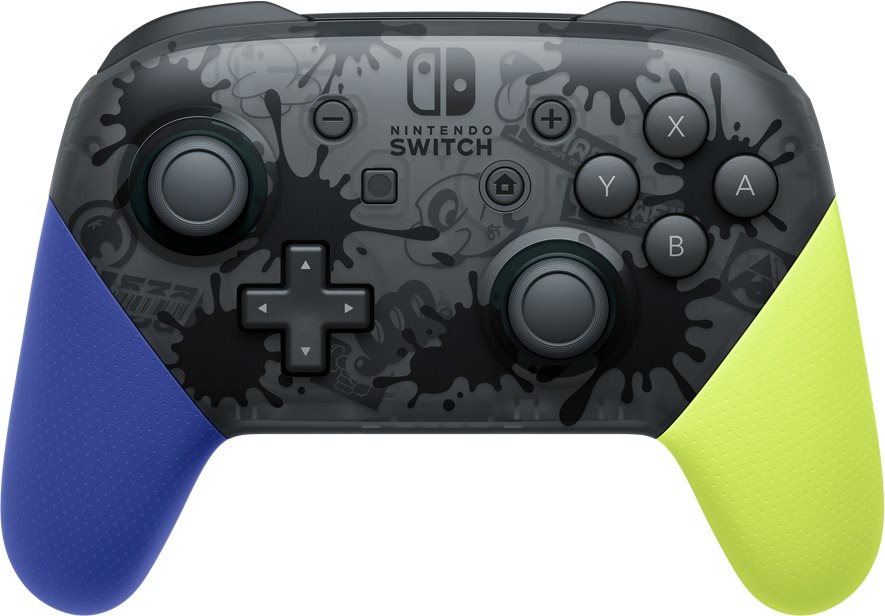 Kontroller Nintendo Switch Pro Controller - Splatoon 3 Edition