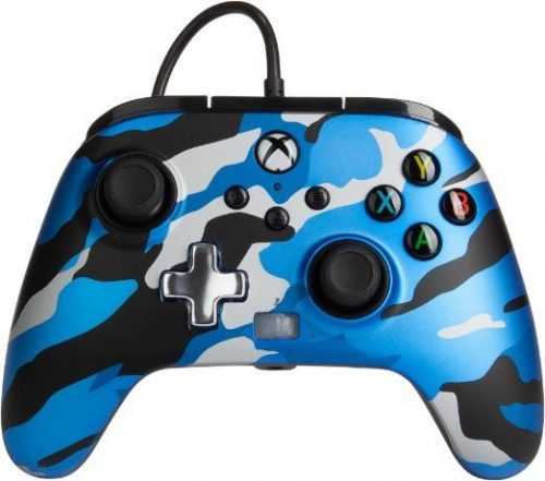 Kontroller PowerA Enhanced Wired Controller - Metallic Blue Camo - Xbox