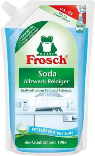 Konyhai tisztítószer FROSCH Eco Konyhai tisztítószer természetes szódával - utántöltő 950 ml