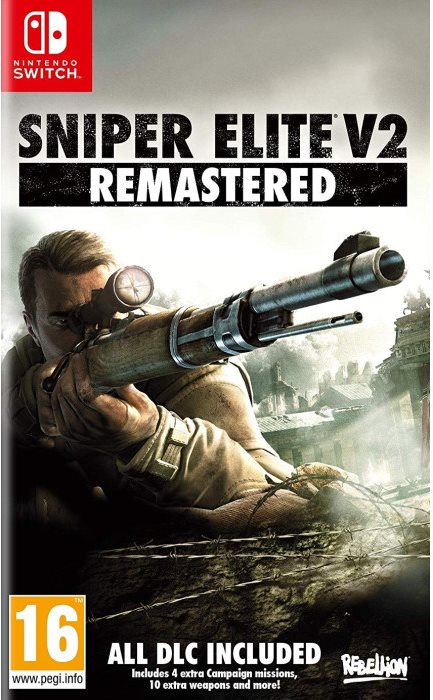 Konzol játék Sniper Elite V2 Remastered  - Nintendo Switch