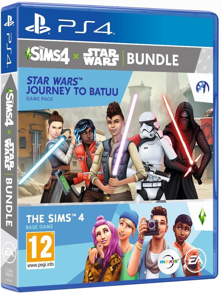 Konzol játék The Sims 4: Star Wars - Journey to Batuu bundle (teljes játék + bővítmény) - PS4