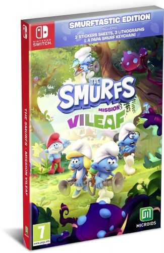 Konzol játék The Smurfs: Mission Vileaf - Smurftastic Edition - Nintendo Switch