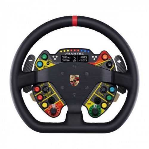 Kormánykerék FANATEC Podium kormánykerék Porsche 911 GT3 R Bőr