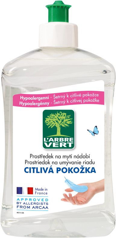 Környezetbarát tisztítószer L'ARBRE VERT gyengéd tisztítószer 500 ml
