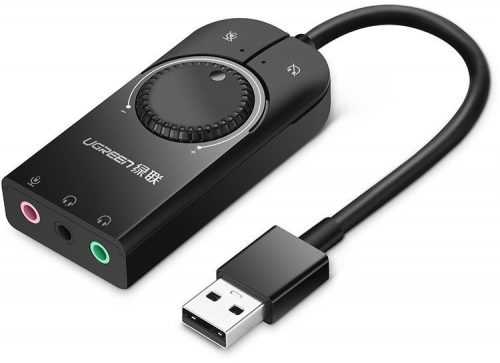 Külső hangkártya Ugreen USB External Stereo Sound Adapter