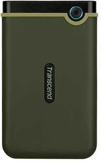 Külső merevlemez Transcend StoreJet 25M3G SLIM 1TB katonai zöld
