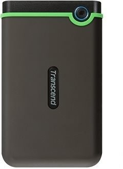 Külső merevlemez Transcend StoreJet 25M3S SLIM 1TB szürke / zöld