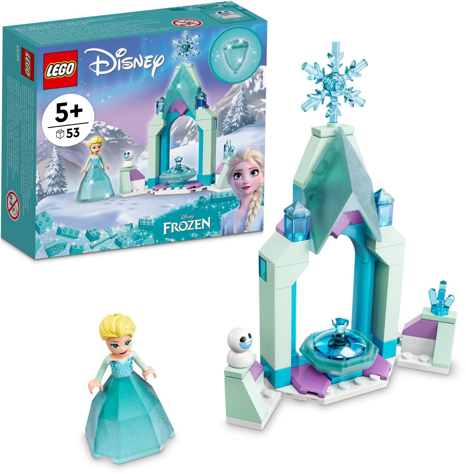 LEGO LEGO® I Disney Jégvarázs 43199 Elsa kastélykertje